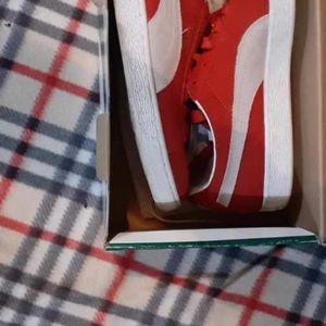 Red puma men size 9